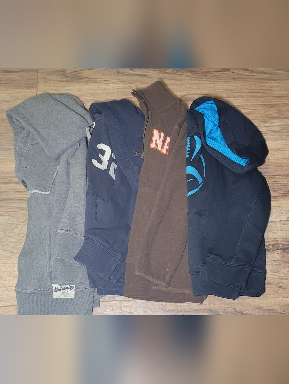 Boys 4t Set Of 3 Hoodies, 1 Pullover